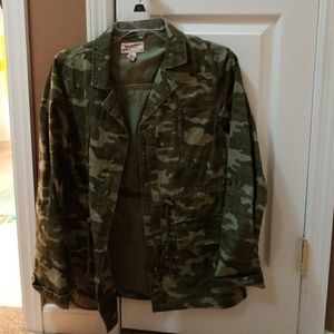 Camo military jacket